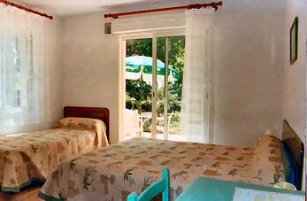 La chambre d'un g&icirc;te 3 personnes