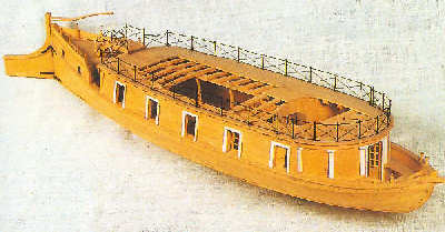 La barque de poste avait aussi pour fonction de transporter le courrier sur le Canal du Midi