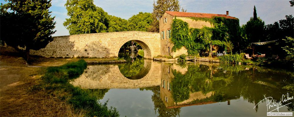 Miroir au pont de Pigasse