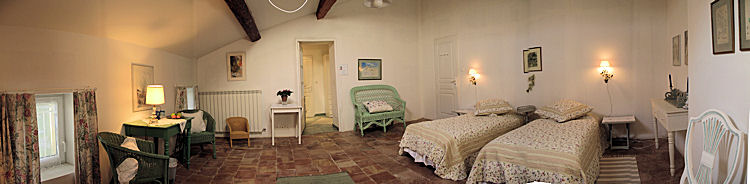 La chambre 2 personnes du 1er étage