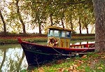 Une barque colorée