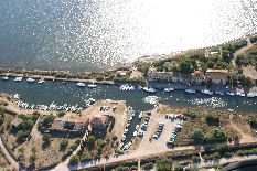 Le port vu du ciel