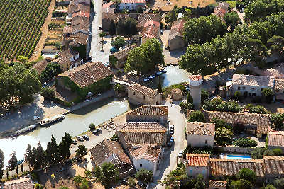 Le Somail vu du ciel