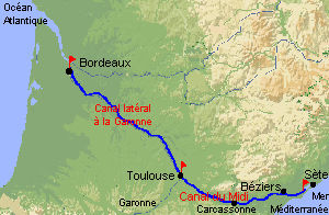 itinéraire du canal du midi